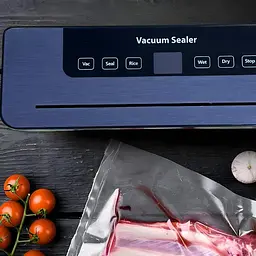 Вакуумний пакувальник Vacuum Sealer 120W з вбудованим лезом та 10 пакетами - мініатюра 3
