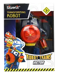 Трансформер паровозик Silverlit Robot Trains Віктор, 10 см (80168) - мініатюра 5