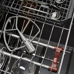 Насадка-лопатка KitchenAid для міксера з підйомною чашею 5.6 л, 6.6 л сіра (5KSMBLSF) - мініатюра 3