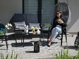 Комплект садових меблів GardenLine SOFA Black - мініатюра 1