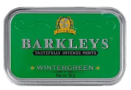 Драже Barkleys Wintergreen Breath Mints 50г