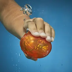 Водяні бомбочки Hasbro Nerf Super Soaker Hydro Balls 3-Pack, помаранчеві, 3 шт. (F6392) - мініатюра 5