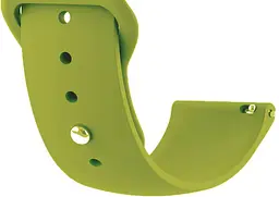 Універсальний ремінець Silicone Band для Samsung Watch 22mm Pistachio [71485] - мініатюра 2