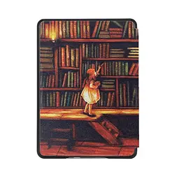 Чохол до електронної книги BeCover Smart Case Amazon Kindle Paperwhite 12th Gen. 2024 7"/Colorsoft (2024) Library Girl (712856) - мініатюра 3
