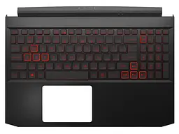Топкейс ноутбука / верхня панель і клавіатура для ноутбука Acer Nitro 5 AN515-45, AN515-56, AN515-57 з GPU GTX 1650, RTX 3000 (6B.QAMN2.009) Оригінал від Acer, Верхня панель клавіатури