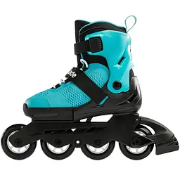 Ролики Rollerblade Microblade 2024 36,5-40 Чорний-Бірюзовий - мініатюра 3