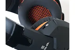 Гарнітура REAL-EL GDX-7700 Чорний/Помаранчевий - мініатюра 4