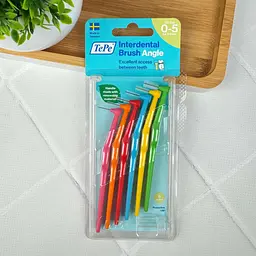 Міжзубна щітка TePe Angle кутова помаранчевий (мікс), 6 шт