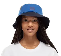 Панама Buff Sun Bucket Hat Hak S/M Чорний-Синій - мініатюра 3