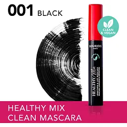 Туш для вій Bourjois Healthy Mix Подовження та підняття, відтінок 001 (Black), 7 мл - мініатюра 3