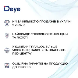 Акумуляторна батарея для ДБЖ Deye LiFePO4 38.4 V / 200 А*ч (BOS-A) - мініатюра 4