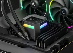 Система водяного охолодження DeepCool LM360 Black (R-LM360-BKDMMC-1) - мініатюра 7