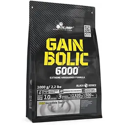 Гейнер Gain Bolic 6000, 1 кг Банан Olimp fit0016778