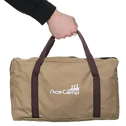 Мангал AceCamp Charcoal BBQ Grill To Go Medium Сріблястий - мініатюра 4
