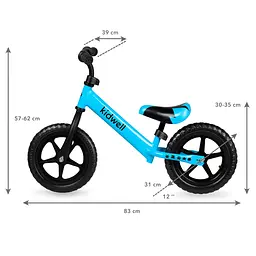 Велобіг велосипед Kidwell Rebel Blue - мініатюра 6