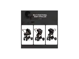 Коляска універсальна 3 в 1 Kidilo H2D Black - мініатюра 6