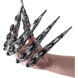 Кігті в камінні Cristal, в наборі 5 шт