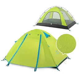 Намет двомісний Naturehike P-Series (NH18Z022-P) салатний - мініатюра 3