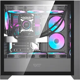 Корпус Darkflash DRX90 Glass Black (DRX90 GLASS Black) - мініатюра 9