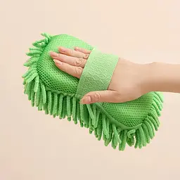 Щітка-губка "Макарони" для миття авто 21 см × 12 см AGM11 EcoKraft (6900514220724)