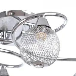 Люстра Brille молекула стельова G9 40W CH (BR-01363S/6) - мініатюра 6