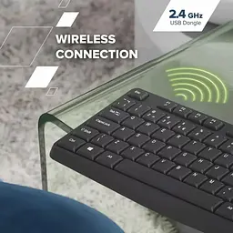 Клавіатура Canyon KB-W01 Wireless Black (CNE-CKEYW01) - мініатюра 5