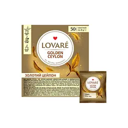 Чай Lovare Golden Ceylon 50х2 г (lv.75435) - мініатюра 2