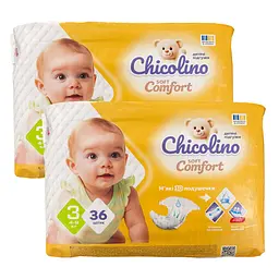 Підгузки Chicolino Soft Comfort 3 (4 - 9 кг), 72 шт