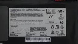 Акумулятор для ноутбука MSI BTY-L78, 5225 mAh, 4cell, 14.4V, Li-ion, чорний - мініатюра 2