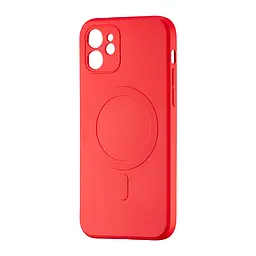 Чохол TPU with MagSafe Protected Camera iPhone 12 Red