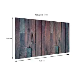 Декоративна панель Sticker Wall ПВХ 960х480х4мм SW-00000576 - мініатюра 4