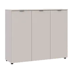 Комод Doros Рон 6 3 фасади Кашемір 120х38х100 (41516048) - мініатюра 3