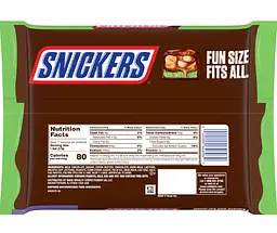 Шоколадні батончики Snickers Ghoulish Green Milk Chocolate Halloween 188г - мініатюра 6