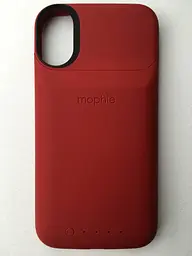 Чохол-акумулятор із бездротовою зарядкою Mophie Juice Pack Access Power Bank 2000 mAh для iPhone XR Red - мініатюра 4