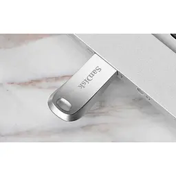 USB флеш-накопичувач SanDisk Ultra Luxe 32GB USB-A 3.1 Silver (SDCZ74-032G-G46) [114232] - мініатюра 5