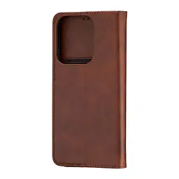 Чохол-книжка Premium Xiaomi Redmi 15С Dark Brown - мініатюра 3