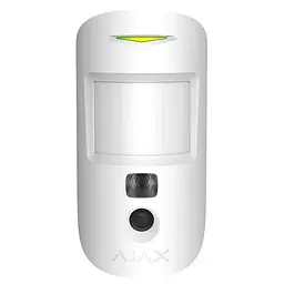 Комплект бездротової сигналізації Ajax StarterKit Cam Plus 8EU UA з фотоверифікацією тривог і підтримкою LTE White - мініатюра 3