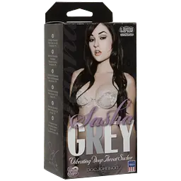 Вібромастурбатор ротик Doc Johnson Sasha Grey Ultraskyn - мініатюра 2