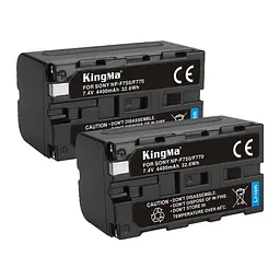 2-Pack KingMa Sony NP-F750 комплект з 2 акумуляторів