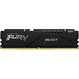 Модуль пам'яті для комп'ютера DDR5 32GB 5600 MHz Beast Black Kingston Fury (ex.HyperX) (KF556C40BB-32) - мініатюра 2