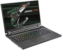 Ноутбук AORUS 17.3 FHD 300Hz/Intel i7-11800H/16/512GB/NVD3060P-6/DOS (AORUS_17G_KD-72RU325SD) - мініатюра 3