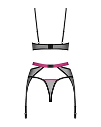 Комплект Obsessive Novenes 3-pcs set, XS/S - мініатюра 5