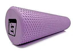 Масажний ролик EasyFit Foam Roller 60 см Фіолетовий