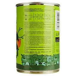 Вологий корм для собак Dolina Noteci Superfood з м'ясом оленя та качки 400 г - мініатюра 4