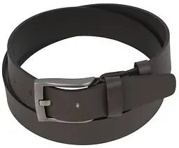 Чоловічий ремінь під джинси Skipper 1613-45 Темно коричневий - мініатюра 1
