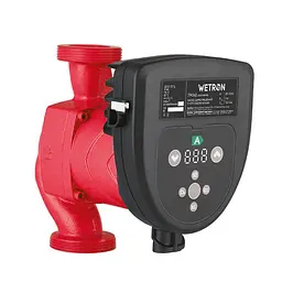 Циркуляційний насос енергозберігаючий Wetron LPS32-8BP/180 50-130Вт Hmax 8м Qmax 130л/хв Ø2″ 180мм + гайки Ø1¼″ (774364)