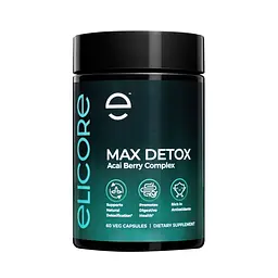 Комплекс для очищення організму Elicore Labs Max Detox, 60 вегакапсул