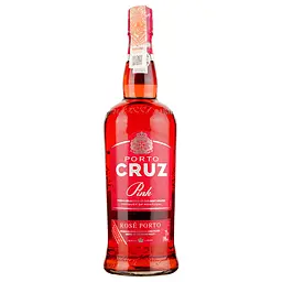 Портвейн Porto Cruz Pink, розовый, сухой, 19%, 0,75л