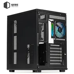 Корпус QUBE AQUARIUM ARGB Black (AQUARIUM_GBNU3) - мініатюра 3