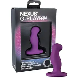 Вібромасажер простати Nexus G-Play Plus M Purple максимальний діаметр 3 см перезаряджається - мініатюра 3